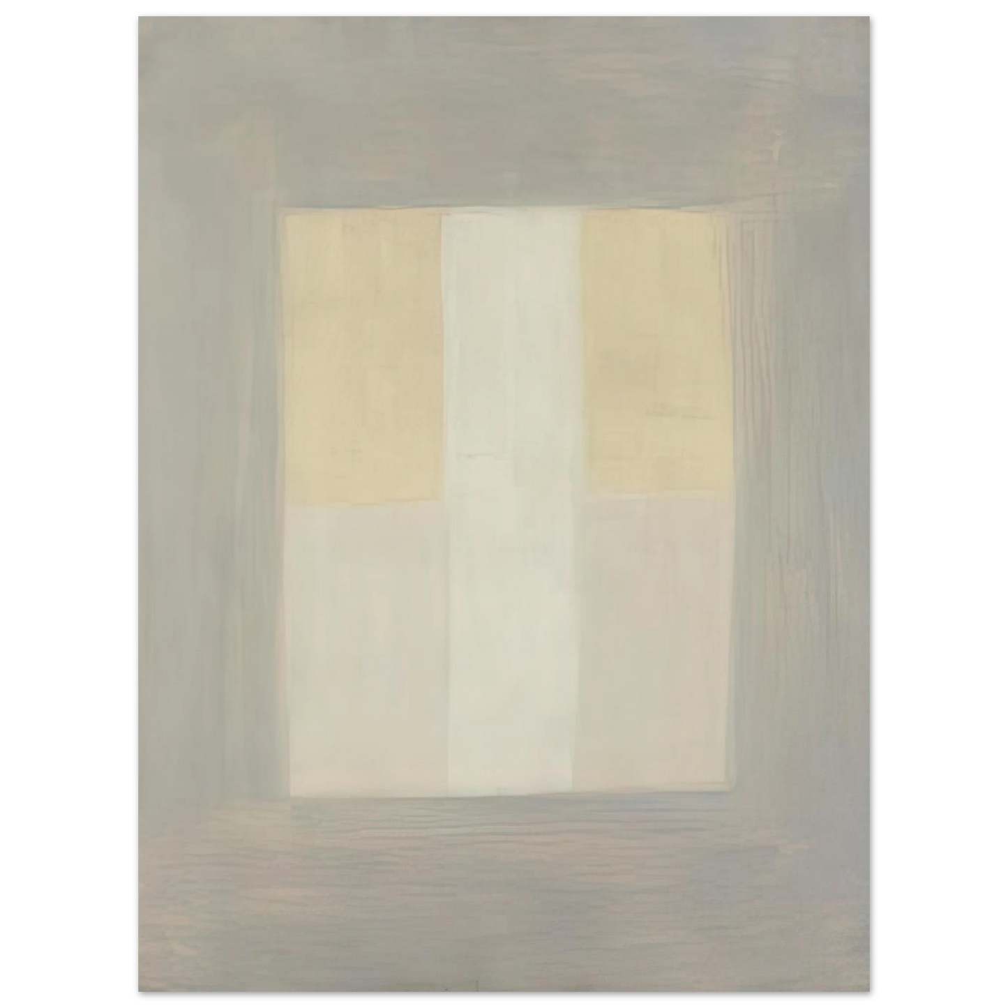 Agnes Martin - Desert Rain  75x100 cm / 30x40inches Fine Art Poster