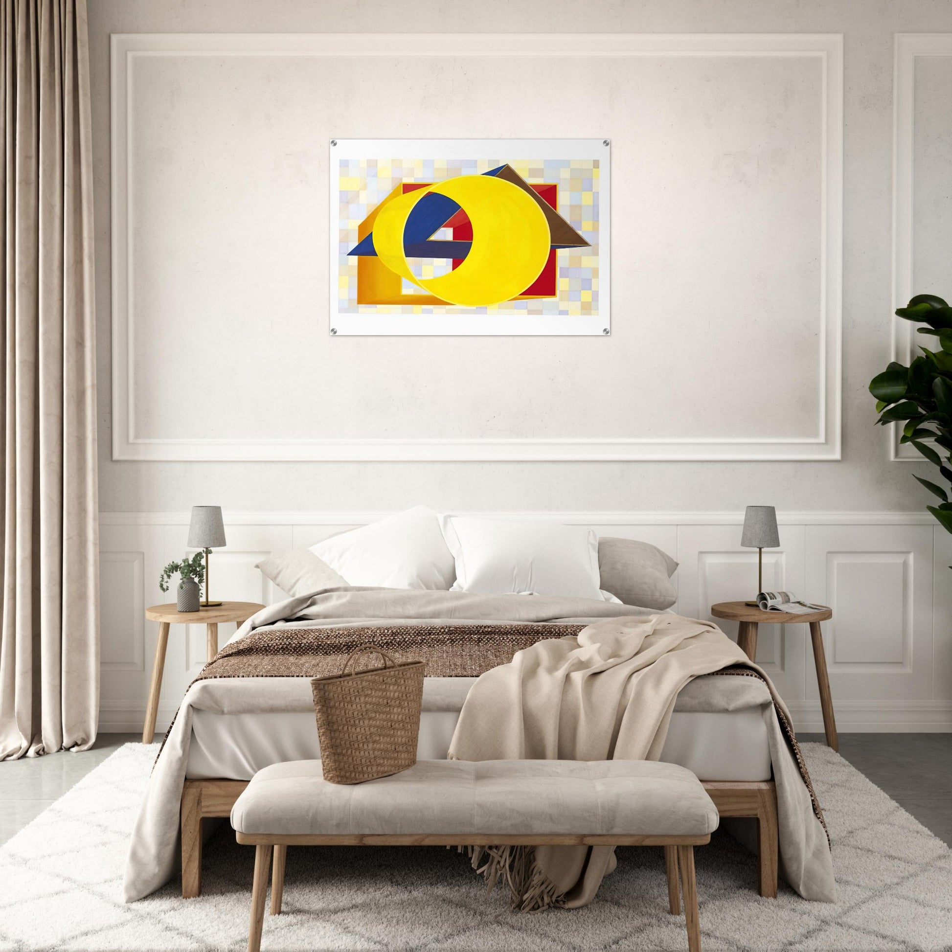 Prime Moments II - Al Held Acrylic Print - 70x100 cm / 28x40″ inches