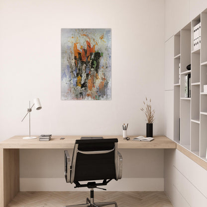 CLOCK - Philip Guston Brushed Aluminum Print - 70x100 cm / 28x40 inches | Philip Guston Aluminum Print | Philip Guston Prints