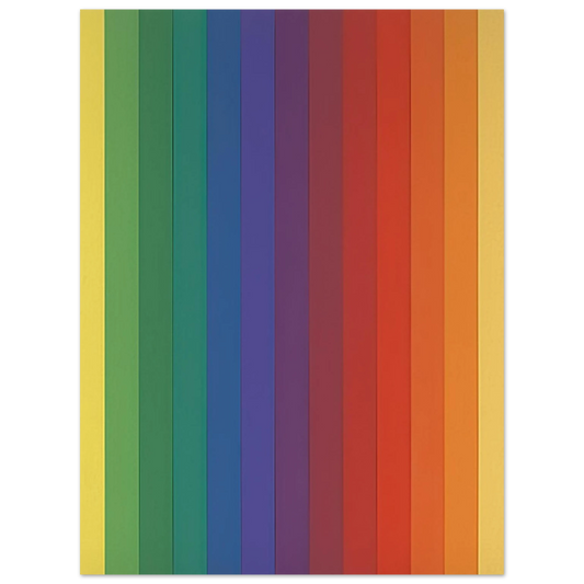 Ellsworth Kelly - Spectrum IV  75x100 cm / 30x40inches Fine Art Poster