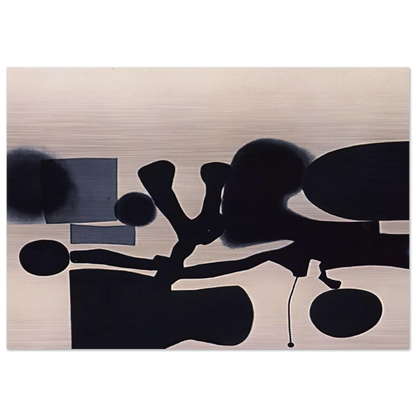 HARMONY OF OPPOSITES 1986 - Victor Pasmore Brushed Aluminum Print - 70x100 cm / 28x40 inches | Victor Pasmore Aluminum Print | Victor Pasmore Prints