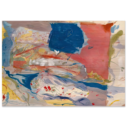 Lorelei, 1957- - Helen Frankenthaler Brushed Aluminum Print - 70x100 cm / 28x40 inches | Helen Frankenthaler Aluminum Print | Helen Frankenthaler Prints