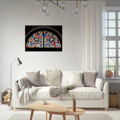 AHATFENSTER 2009 3 - Sigmar Polke Brushed Aluminum Print - 70x100 cm / 28x40 inches | Sigmar Polke Aluminum Print | Sigmar Polke Prints