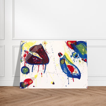Heart Stone - Sam Francis Acrylic Print - 70x100 cm / 28x40″ inches