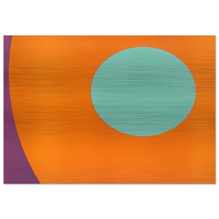 Untitled Abstract - 1962 - Alexander Liberman Brushed Aluminum Print - 70x100 cm / 28x40 inches | Alexander Liberman Aluminum Print | Alexander Liberman Prints