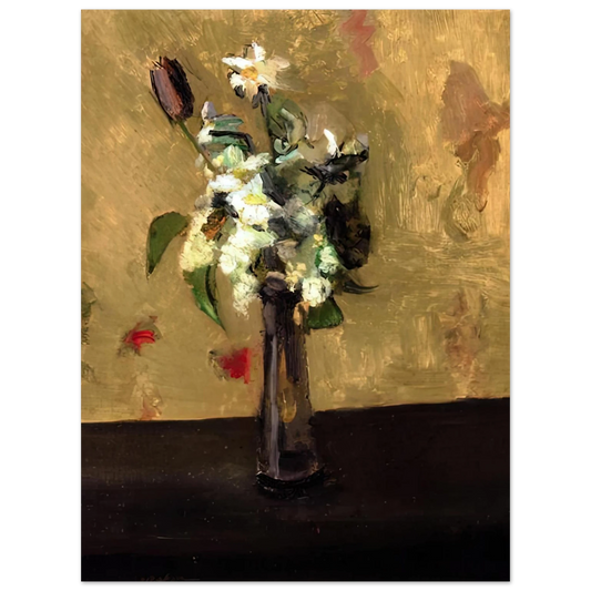 Henri Matisse - BOUQUET OF FLOWERS IN A CRYSTAL VASE 1902  75x100 cm / 30x40inches Fine Art Poster