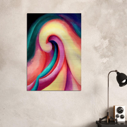 Series I, No. 3 - Georgia O'Keeffe Brushed Aluminum Print - 70x100 cm / 28x40 inches | Georgia O'Keeffe Aluminum Print | Georgia O'Keeffe Prints