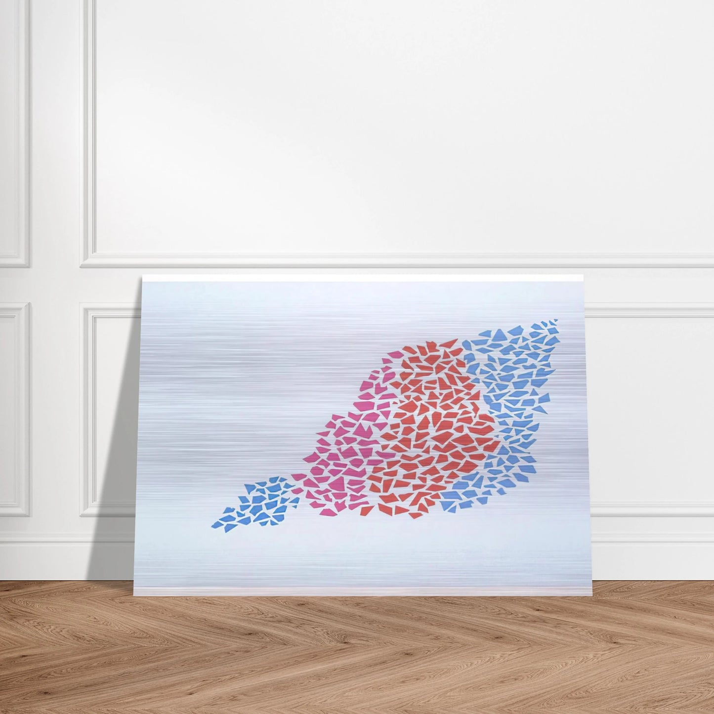 Confetti Pattern Portfolio #2 - 1973 - Robert Goodnough Brushed Aluminum Print - 70x100 cm / 28x40 inches | Robert Goodnough Aluminum Print | Robert Goodnough Prints