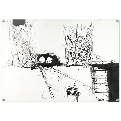 Tree House - 1981 - Gene Davis Acrylic Print - 70x100 cm / 28x40″ inches