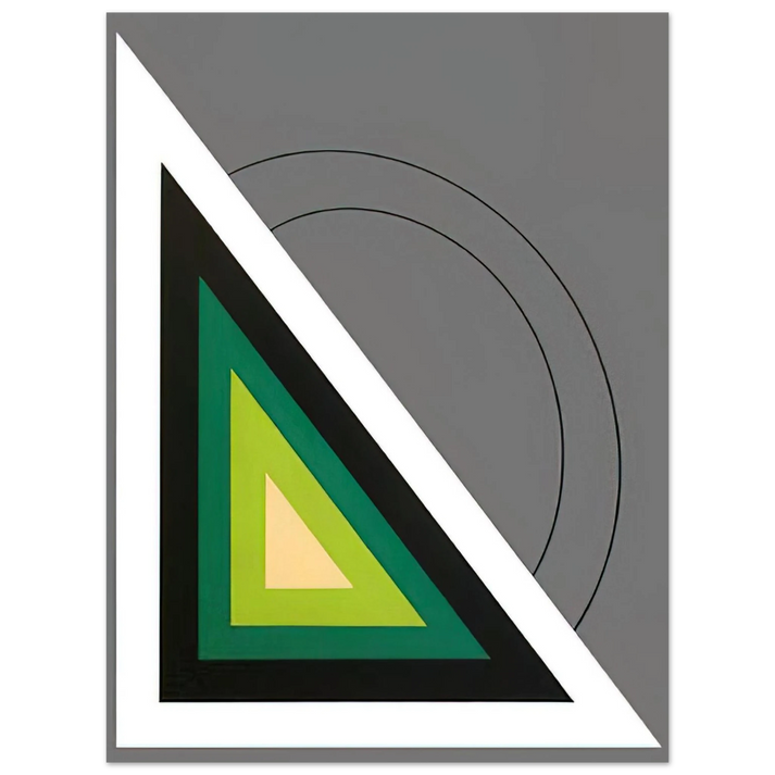 Carmelo Arden Quin - Untitled - Concretism  75x100 cm / 30x40inches Fine Art Poster