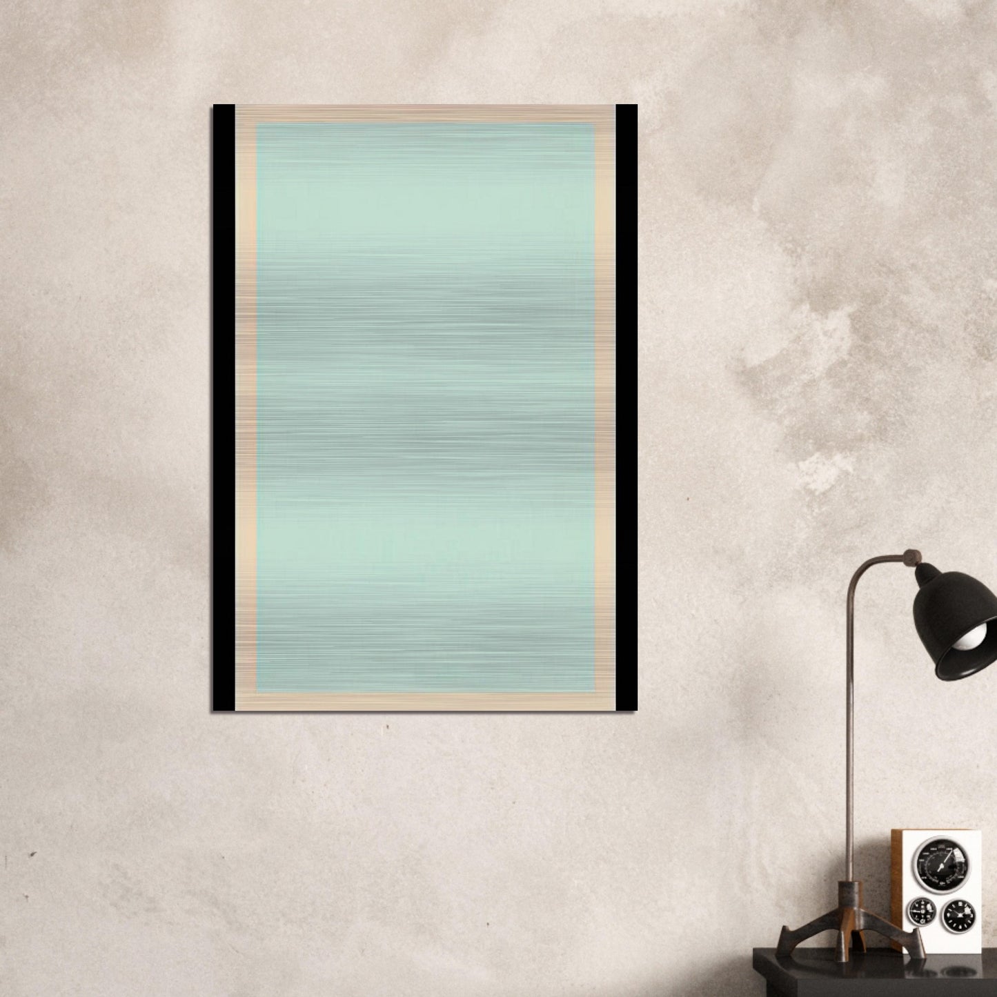 Series Painting 2 - 1966 - Ronnie Landfield Brushed Aluminum Print - 70x100 cm / 28x40 inches | Ronnie Landfield Aluminum Print | Ronnie Landfield Prints