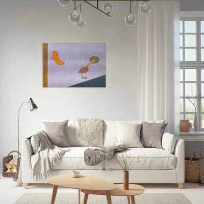 Composition I - 1949 - Gene Davis Brushed Aluminum Print - 70x100 cm / 28x40 inches | Gene Davis Aluminum Print | Gene Davis Prints