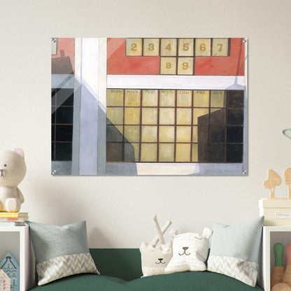 Business - 1921 - Charles Demuth Acrylic Print - 70x100 cm / 28x40″ inches