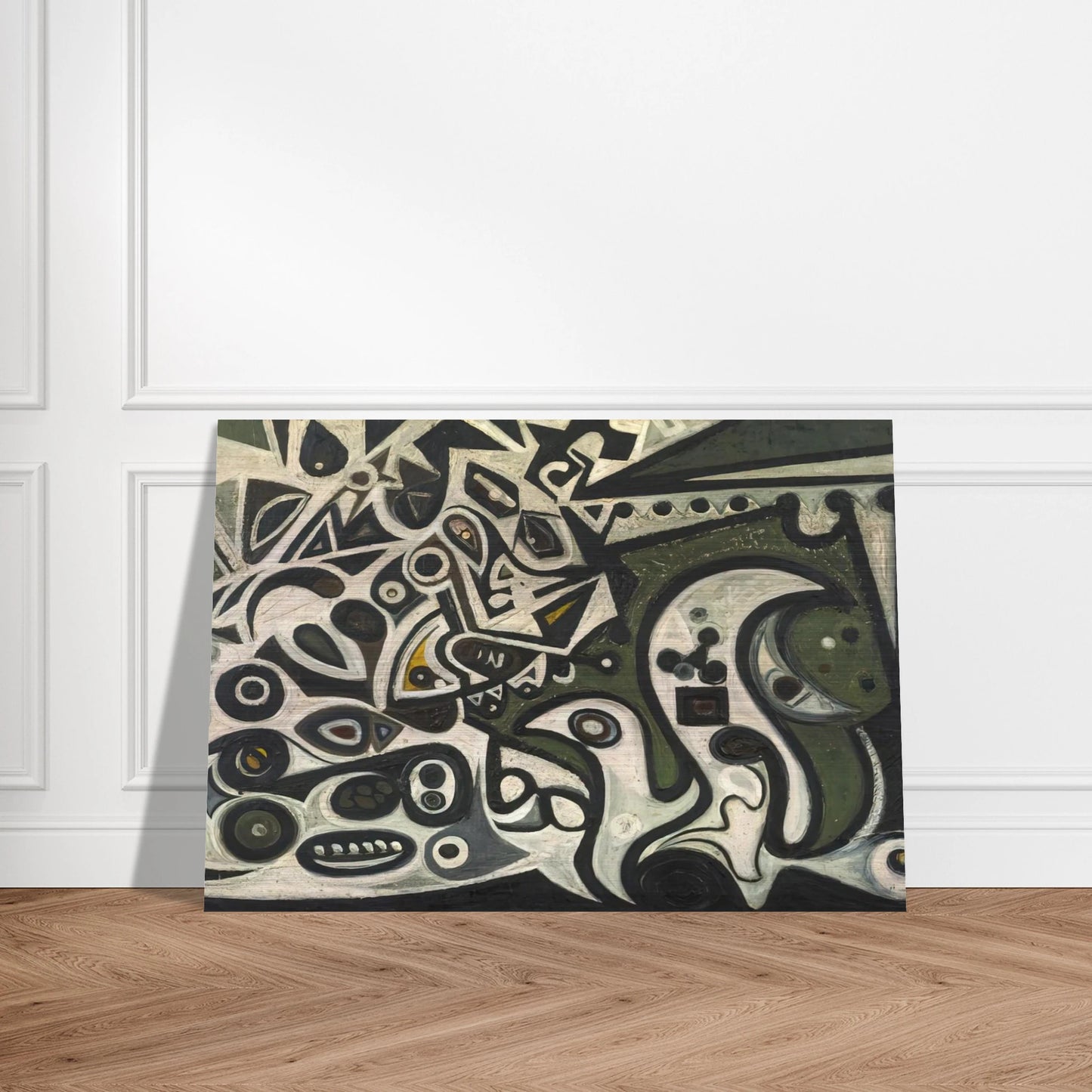 River Metamorphosis - Richard Pousette-Dart Brushed Aluminum Print - 70x100 cm / 28x40 inches | Richard Pousette-Dart Aluminum Print | Richard Pousette-Dart Prints