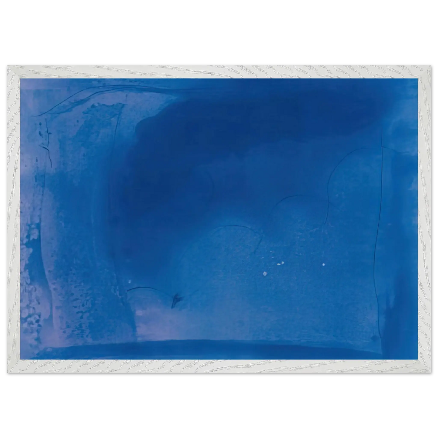 Helen Frankenthaler - Corot s Mark - 1987 Wall art - A1 (59.4 x 84.1  cm) - Premium Wooden Framed Poster With Fine Art Paper - Wood frame