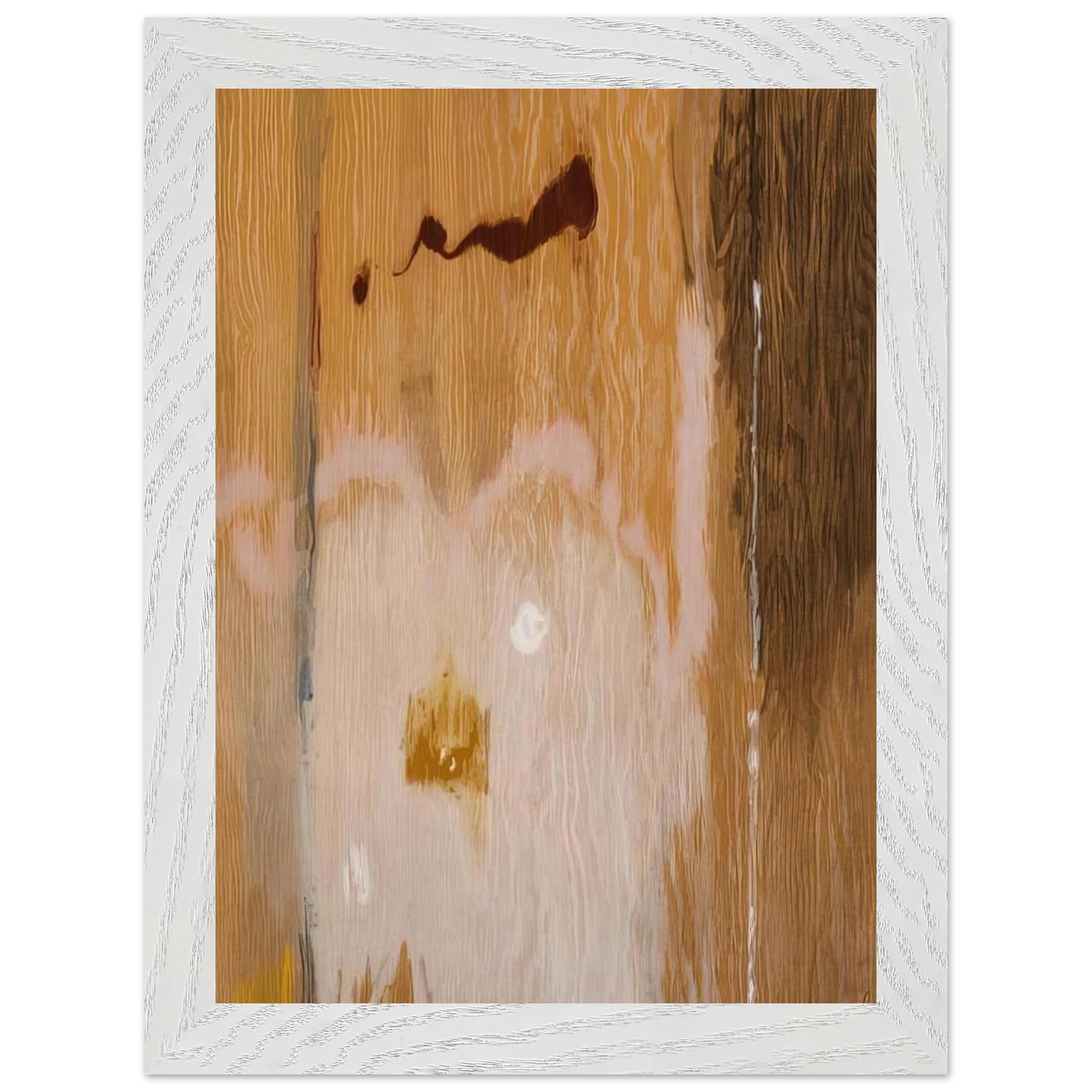 Helen Frankenthaler - Tales of Genji VI - 1998 Wall art - A3 (29.7 x 42  cm) - Premium Wooden Framed Poster With Fine Art Paper-canvas - Wood frame