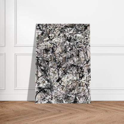 CATHEDRAL 1947 - Jackson Pollock Brushed Aluminum Print - 70x100 cm / 28x40 inches | Jackson Pollock Aluminum Print | Jackson Pollock Prints