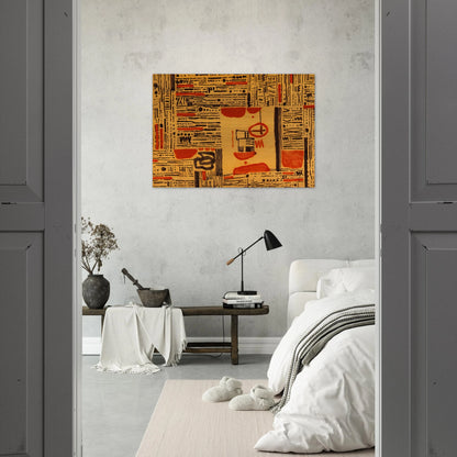 L-11 detail - 1950 - Bice Lazzari Brushed Aluminum Print - 70x100 cm / 28x40 inches | Bice Lazzari Aluminum Print | Bice Lazzari Prints