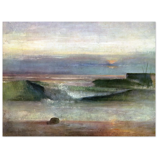 Victor Pasmore - THE WAVE 1944  75x100 cm / 30x40inches Fine Art Poster