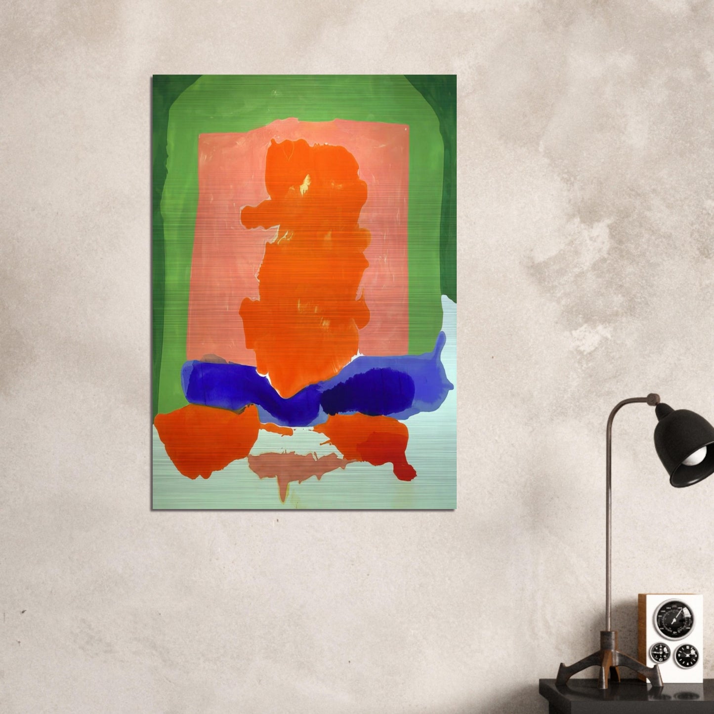 Small s Paradise - 1964 - Helen Frankenthaler Brushed Aluminum Print - 70x100 cm / 28x40 inches | Helen Frankenthaler Aluminum Print | Helen Frankenthaler Prints