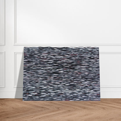 Horizontal Lines of Color - Sol LeWitt Brushed Aluminum Print - 70x100 cm / 28x40 inches | Sol LeWitt Aluminum Print | Sol LeWitt Prints