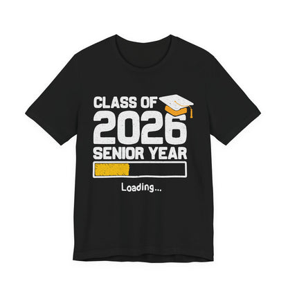 T-shirt de l'année de terminale 2026, T-shirt de graduation, Cadeau de graduation unisexe, Vêtements pour lycéens en terminale, T-shirt pour étudiants en route vers le collège