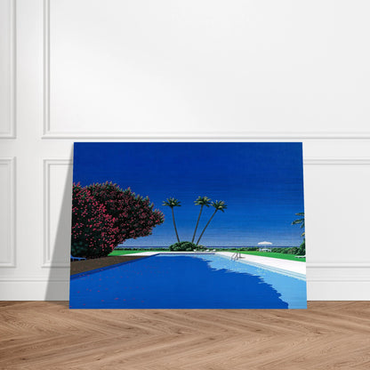 Time Goes By - Hiroshi Nagai Brushed Aluminum Print - 70x100 cm / 28x40 inches | Hiroshi Nagai Aluminum Print | Hiroshi Nagai Prints