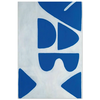 Berlin Blues 6 - 1966 - William Scott Art Prints - 100x150 cm / 40x60″ inches | William Scott Poster | William Scott Prints