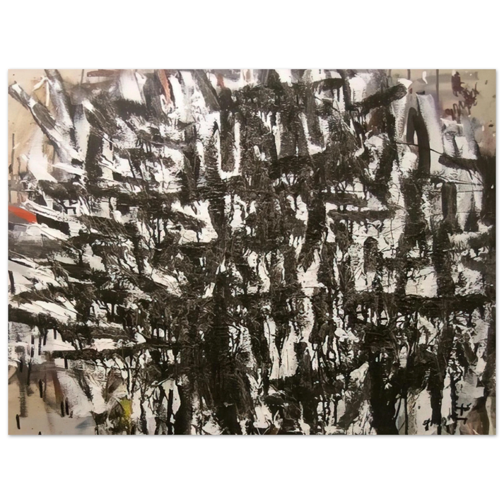 Robert Goodnough - Listen - 2005  75x100 cm / 30x40inches Fine Art Poster