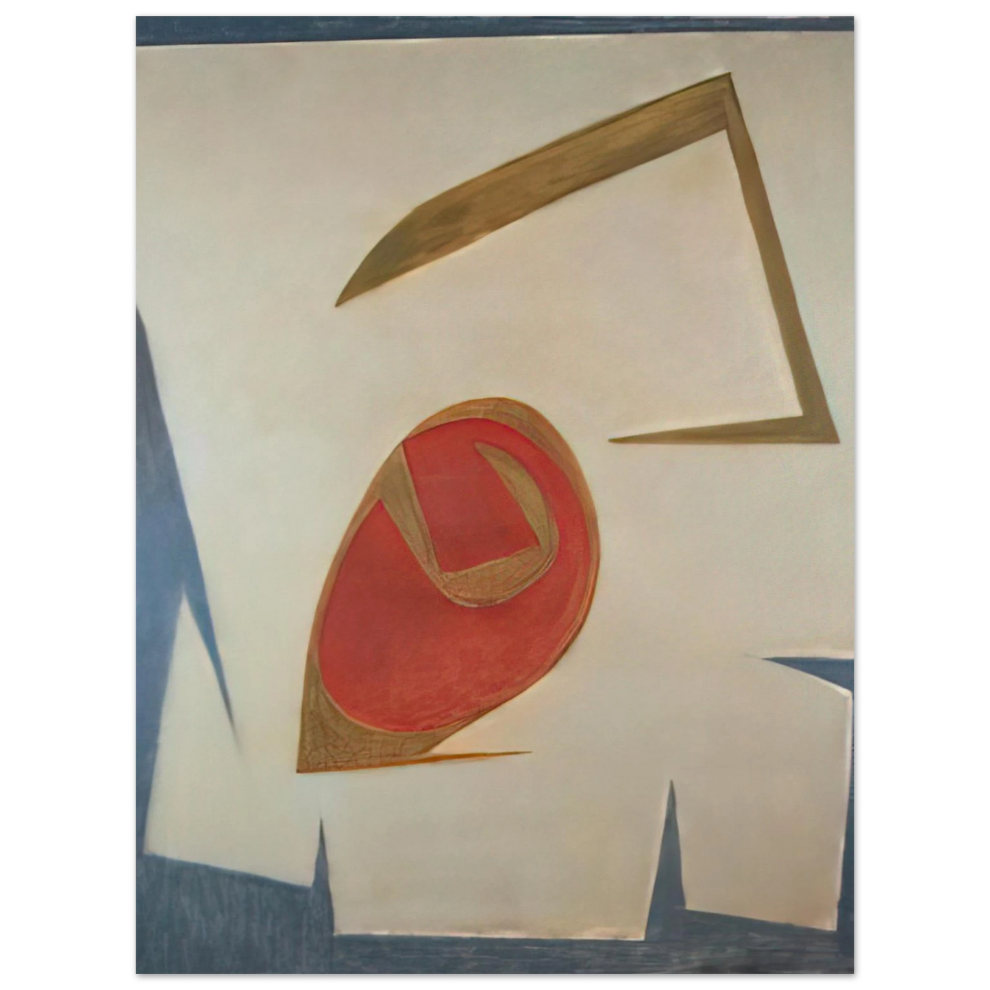Will Barnet - Enclosed II - 2010 United States  75x100 cm / 30x40inches Fine Art Poster