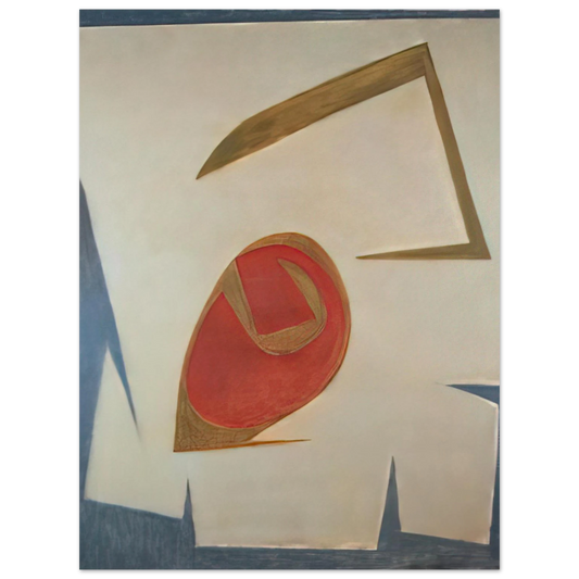 Will Barnet - Enclosed II - 2010 United States  75x100 cm / 30x40inches Fine Art Poster