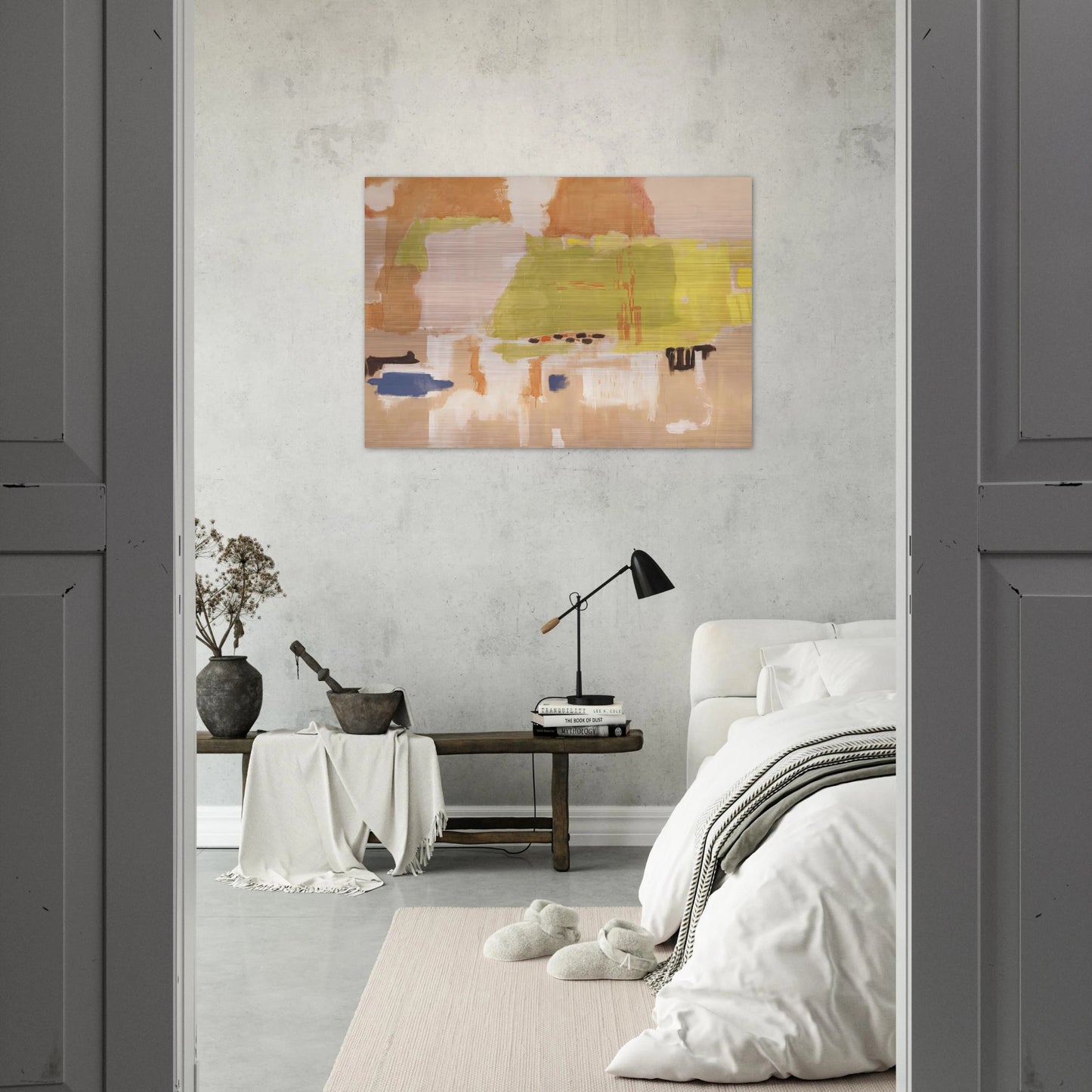No.1 Untitled - 1948 - Mark Rothko Brushed Aluminum Print - 70x100 cm / 28x40 inches | Mark Rothko Aluminum Print | Mark Rothko Prints