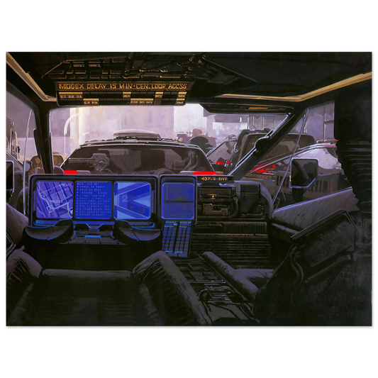 Syd Mead - Syd Mead  75x100 cm / 30x40inches Fine Art Poster