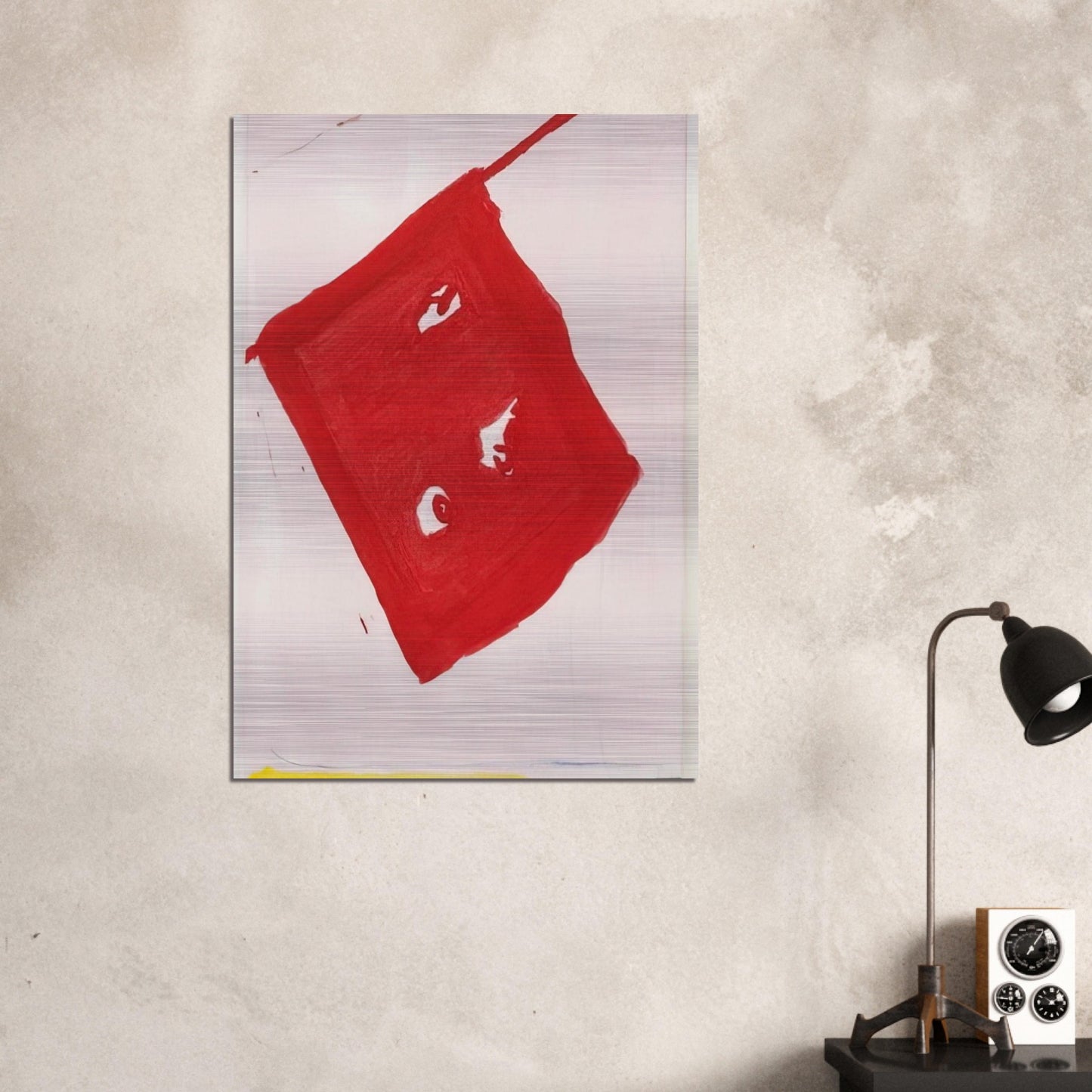 Turkish 1 May - 2009 - Raoul De Keyser Brushed Aluminum Print - 70x100 cm / 28x40 inches | Raoul De Keyser Aluminum Print | Raoul De Keyser Prints