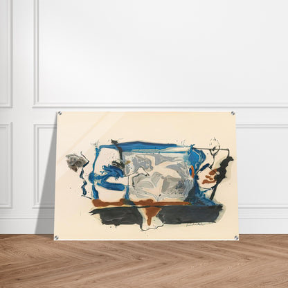 Swan Lake II, 1961- - Helen Frankenthaler Acrylic Print - 70x100 cm / 28x40″ inches | Helen Frankenthaler Wall Art | Helen Frankenthaler Prints