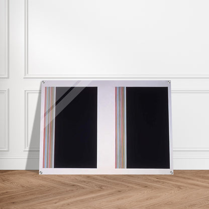 Looking Glass - Color Field Painting - Gene Davis Acrylic Print - 70x100 cm / 28x40″ inches