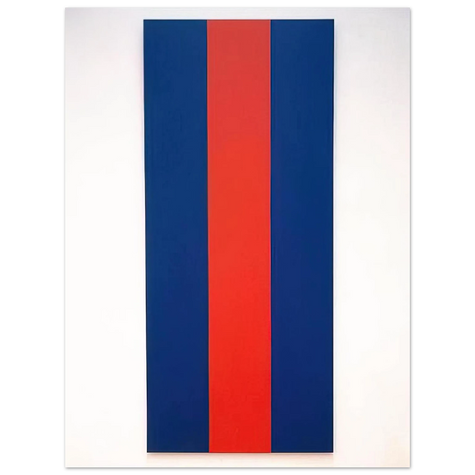 Barnett Newman - Voice of Fire  75x100 cm / 30x40inches Fine Art Poster