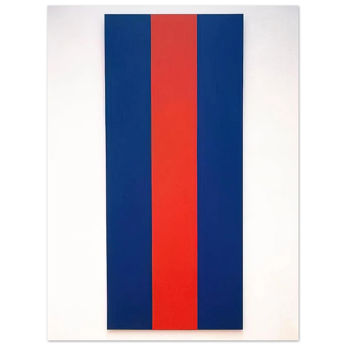 Barnett Newman - Voice of Fire  75x100 cm / 30x40inches Fine Art Poster