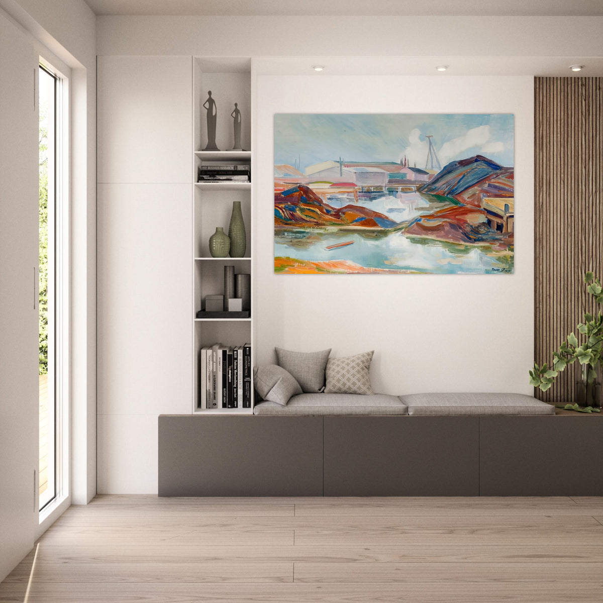 Edisviken - 1937 - Tove Jansson Art Prints - 100x150 cm / 40x60″ inches | Tove Jansson Poster | Tove Jansson Prints