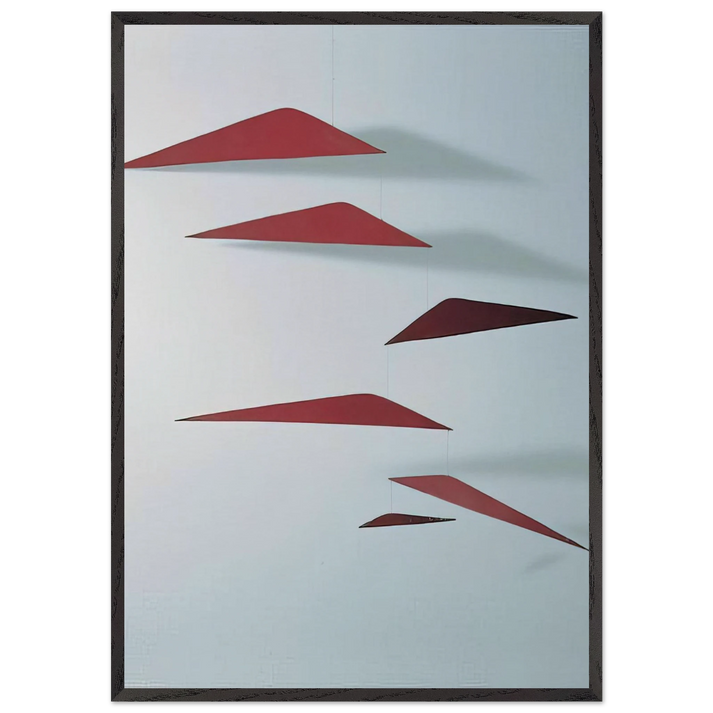 Useless Machine - 1947 - Bruno Munari 70x100 cm / 28x40 inches Framed Art Print – Black Wooden Frame