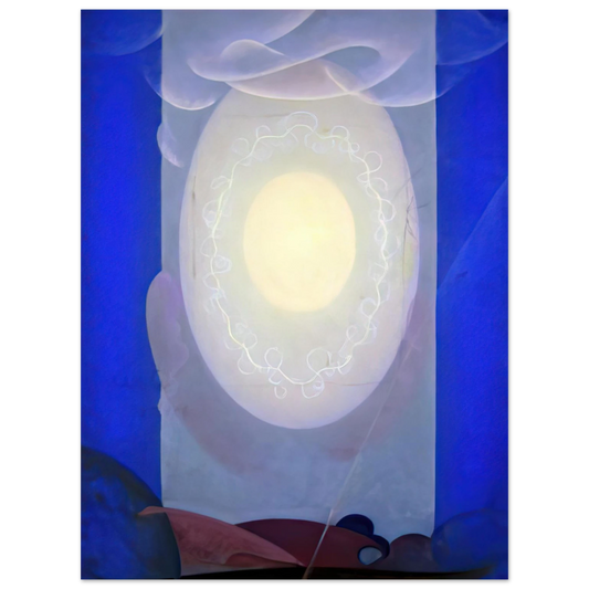 Agnes Lawrence Pelton - Light Center - 1961  75x100 cm / 30x40inches Fine Art Poster