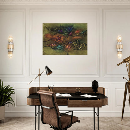Peinture - Surrealism - Simon Hantai Brushed Aluminum Print - 70x100 cm / 28x40 inches | Simon Hantai Aluminum Print | Simon Hantai Prints
