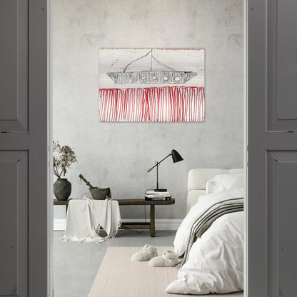 BE CALME OCTOBER 1ST 31ST 2004 0 - Louise Bourgeois Brushed Aluminum Print - 70x100 cm / 28x40 inches | Louise Bourgeois Aluminum Print | Louise Bourgeois Prints