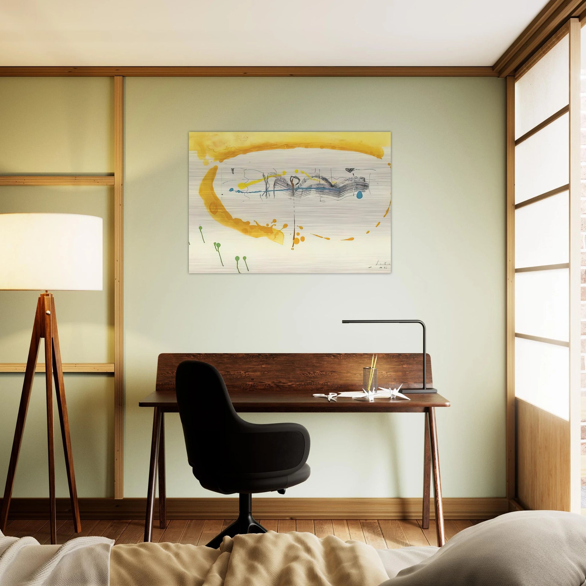 Making Music - 2000 - Helen Frankenthaler Brushed Aluminum Print - 70x100 cm / 28x40 inches | Helen Frankenthaler Aluminum Print | Helen Frankenthaler Prints