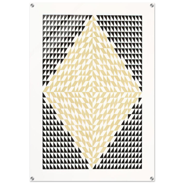 SECOND MOVEMENT V 1968 - Anni Albers Acrylic Print - 70x100 cm / 28x40″ inches