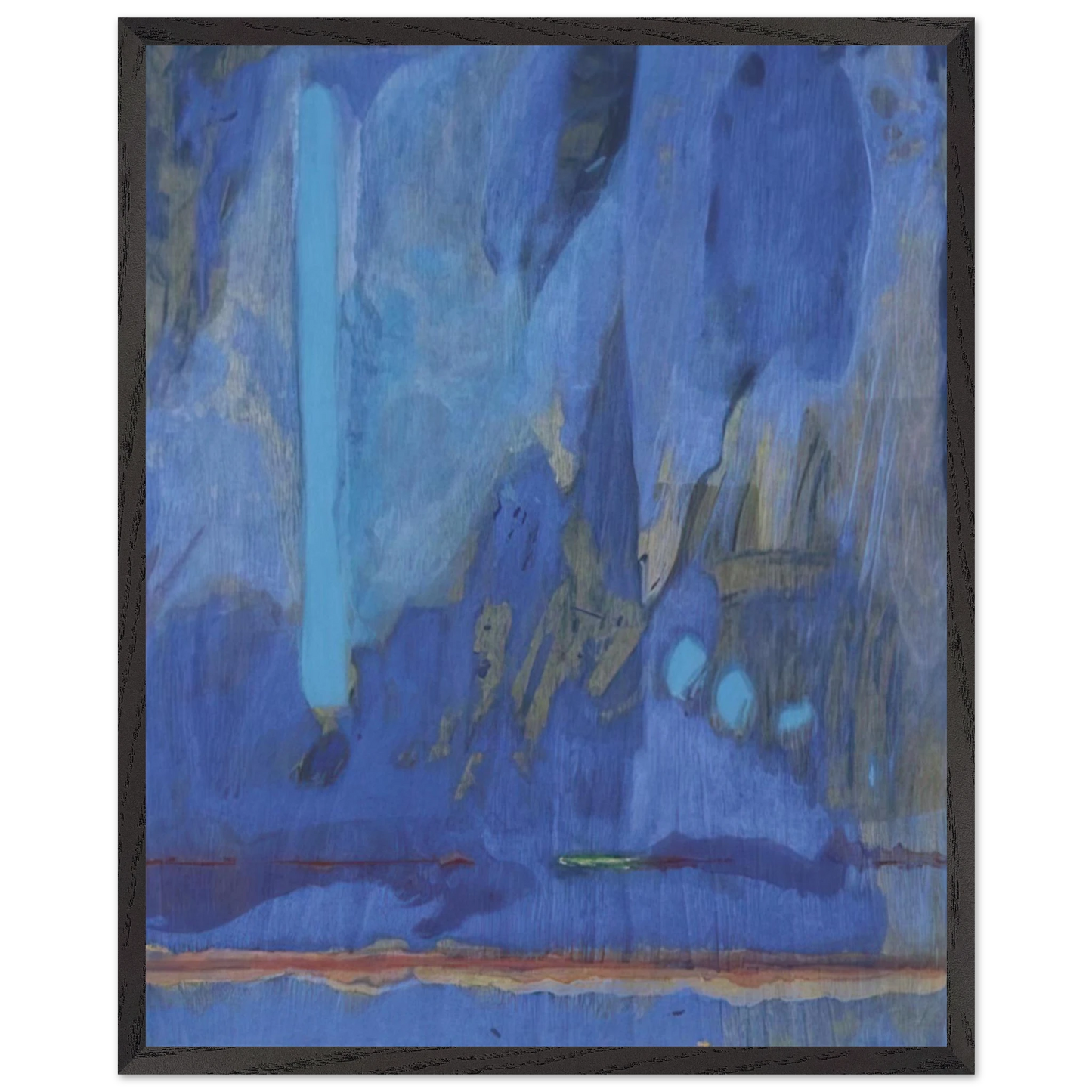 Helen Frankenthaler - Tales of Genji III - 1998 Wall art - 20x25 cm / 8x10 inches - Fine Art Poster-canvas - -