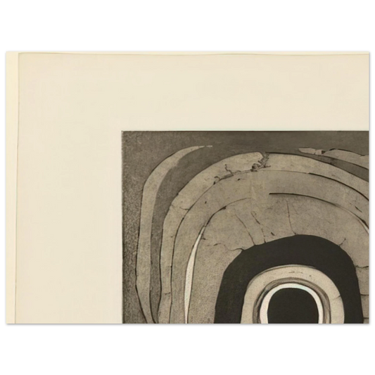 Lee Bontecou - ETCHING ONE 1967  75x100 cm / 30x40inches Fine Art Poster