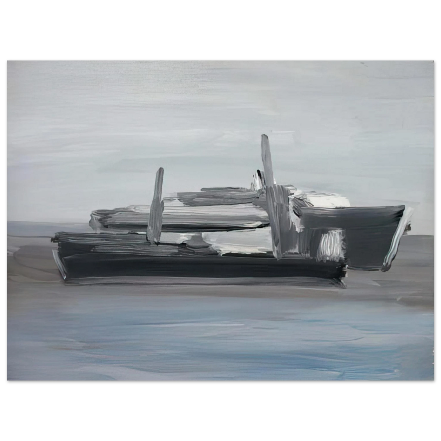 Nicolas de Stael - Marine - Lyrical Abstraction Fine Art Poster