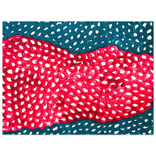 Yayoi Kusama - WAVES 1953 Fine Art Poster