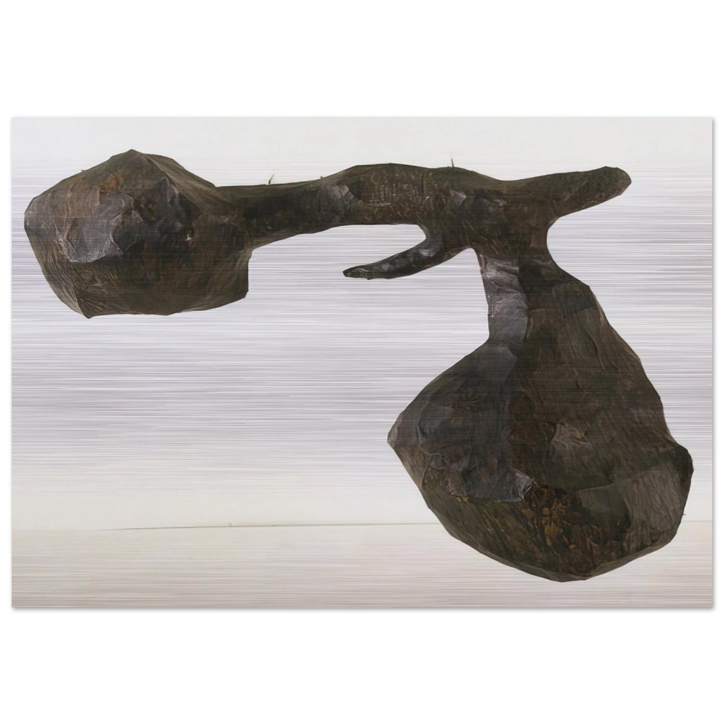 EMPIRE PAPA RAY GUN 1959 - Claes Oldenburg Brushed Aluminum Print - 70x100 cm / 28x40 inches | Claes Oldenburg Aluminum Print | Claes Oldenburg Prints